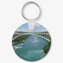 Rainbow Bridge, Niagara Falls keychains by gmlehmann Rainbow Bridge, Niagara Falls keychains