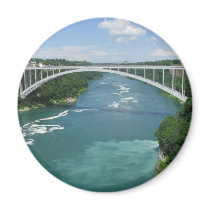 Rainbow Bridge, Niagara Falls magnets by gmlehmann Rainbow Bridge, Niagara Falls magnets