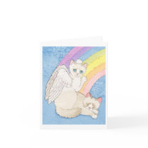 Rainbow bridge notecard cards