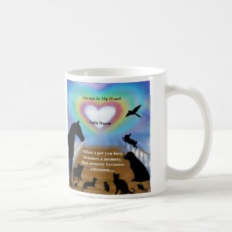 Rainbow Bridge Pets Classic White Coffee Mug