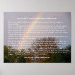 Rainbow Bridge Poem Customize Today Posters