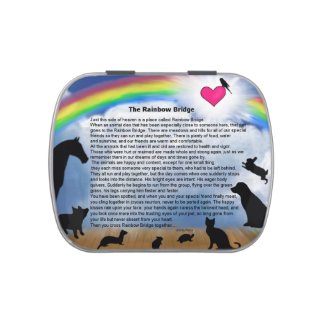 Rainbow Bridge Poem Jelly Belly Tin