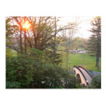 Rainbow Bridge Sunset Postcard