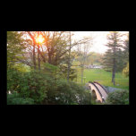Rainbow Bridge Sunset Poster