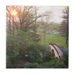 Rainbow Bridge Sunset Tile