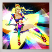 Rainbow Bright Poster