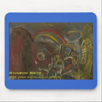 Regenbogen Brite mauspads