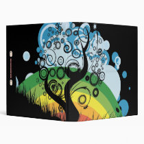 rainbow bubble sky binders
