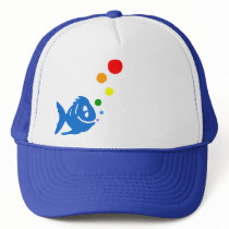 rainbow bubblefish. v.1. hats by chromatosis rainbow bubblefish. v.1. hats