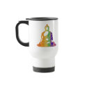 Rainbow Buddha mugs by refinish Rainbow Buddha mugs