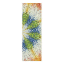 Rainbow Burst Bookmark Business Card Template