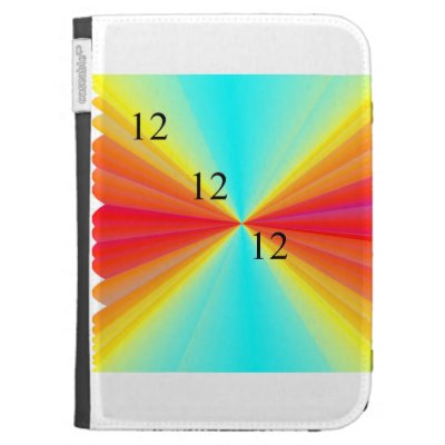 Rainbow Burst Caseable Case Kindle Folio Case