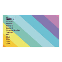 Rainbow Business Card