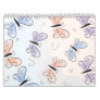 Rainbow butterflies appointment book calendars