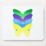 Rainbow Butterflies Mousepad