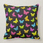 Rainbow butterflies Pillow