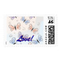 Rainbow butterflies postage by jtgauntt Rainbow butterflies postage