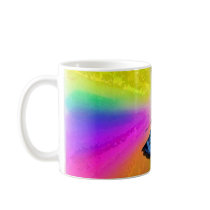 rainbow butterfly mugs