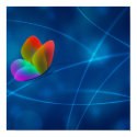 Rainbow Butterfly posters by vladstudio Rainbow Butterfly posters