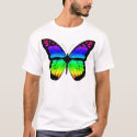 Rainbow Butterfly t-shirts