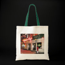 Rainbow Café Tote bags