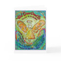 Rainbow Cancer Angel Card