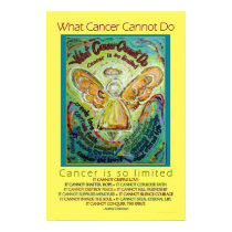 Rainbow Cancer Angel Poster posters by donnabellasangels Rainbow Cancer Angel Poster posters
