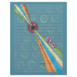 rainbow candy background letterhead