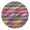Rainbow Candy Canes Sticker