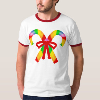 candy cane tie dye shirt