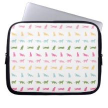 Rainbow Cat Pattern Computer Sleeves