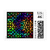 Rainbow Celtic Knot Stamps