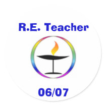 Rainbow Chalice, R.E. Teacher 06/07 stickers by KatieErslev Rainbow Chalice, R.E. Teacher 06/07 stickers