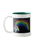 Rainbow Chalk mugs
