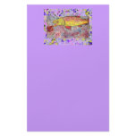 rainbow chasing fly drip stationery
