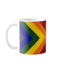 Rainbow Chevrons mugs