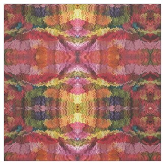 Rainbow Cloth Abstract Fabric