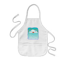Rainbow Cloud Apron by CaramelCritters Rainbow Cloud Apron