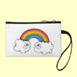 Rainbow Clouds of Joy Coin Purse bagettes bags