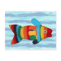 "Rainbow Clown Fish" postcards