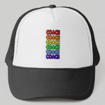 Rainbow Coach Mesh Hats