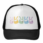 Rainbow Colored Gumdrop Bunnies Hats