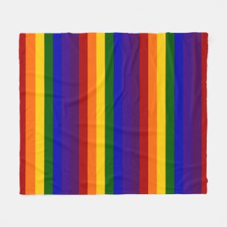 Rainbow Colored Stripes