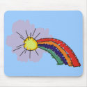Rainbow coloring mousepads