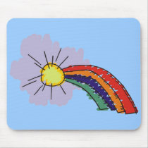 Rainbow coloring mousepads by Larissa789 Rainbow coloring mousepads