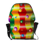 Rainbow Colors and Bubbles Messenger Bag