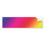 Rainbow Colors Bumper Sticker