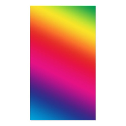 Rainbow Colors Business Cards