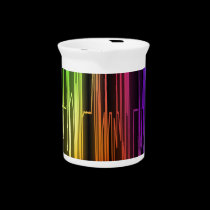 Rainbow Colors pitchers