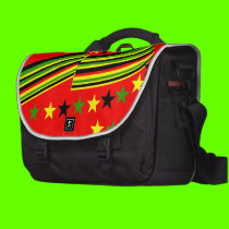rainbow colors commuterbag